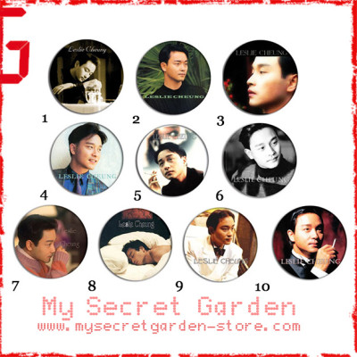 Leslie Cheung 張國榮 Portrait / Ashes Of Time Pinback Button Badge Set 1a or 1b( or Hair Ties / 4.4 cm Badge / Magnet / Keychain Set )